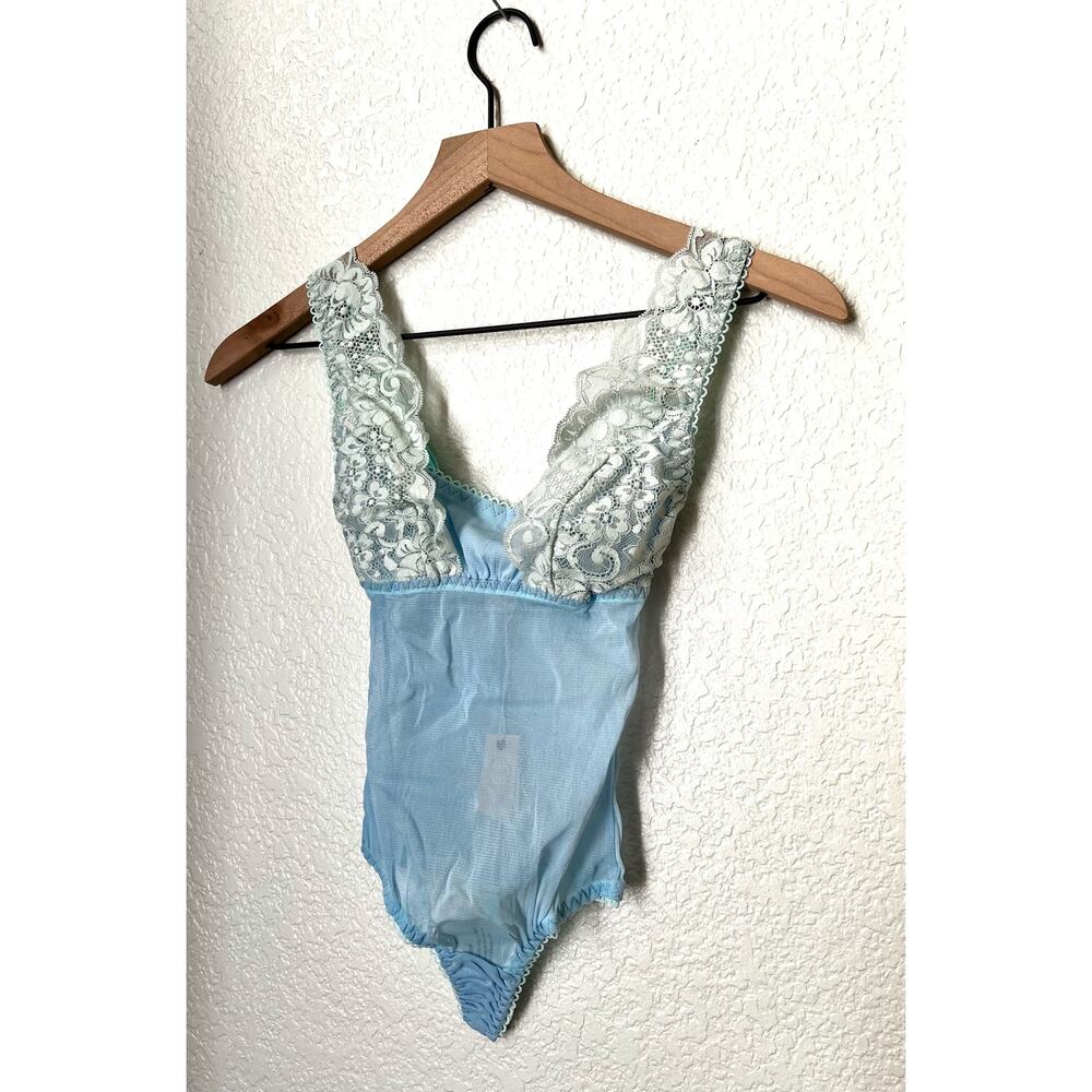 WE ARE HAH - U UP Bodysuit - French Blue - XS - NWT - Picture 5 of 8
